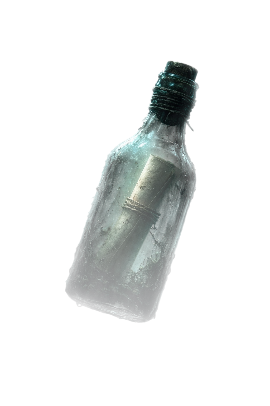Message in a bottle — open the contact page